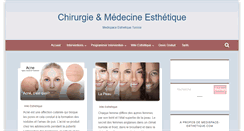 Desktop Screenshot of medispace-esthetique.com